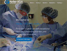 Tablet Screenshot of harboruclasurgery.com